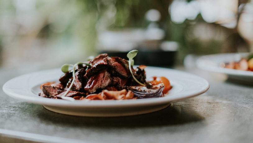 Spis på Restaurant Mumm i Ærøskøbing på Ærø