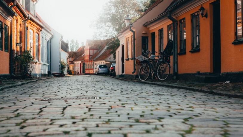 Efterår i Ærøskøbing på Ærø