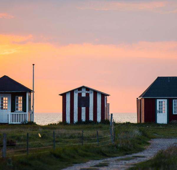 Badehuse på Ærø