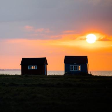 Badehuse på Ærø